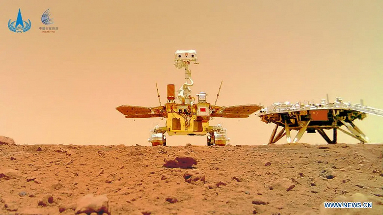 Китайский марсианский ровер Zhurong застрял в песках Красной планеты. Он не двигался с 8 сентября 2022 года
